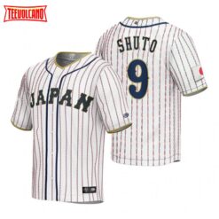 Japan Ukyo Shuto White 2023 World Baseball Classic Jersey