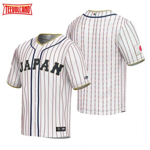 Japan White 2023 World Baseball Classic Jersey