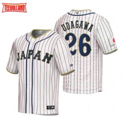 Japan Yuki Udagawa White 2023 World Baseball Classic Jersey