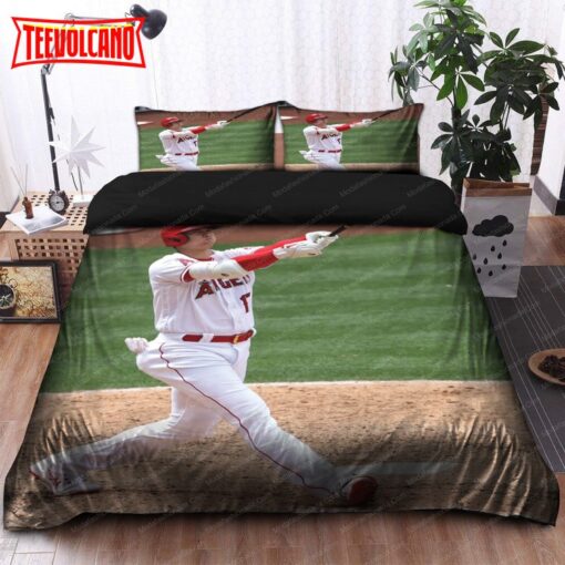 Japanese Shohei Ohtani Los Angeles Angels MLB 25 Bedding Sets