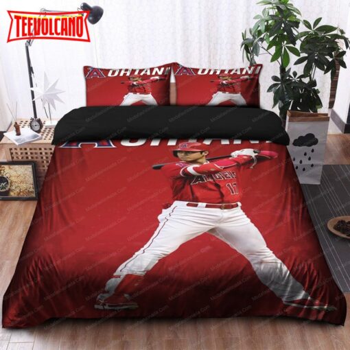 Japanese Shohei Ohtani Los Angeles Angels MLB 26 Bedding Sets