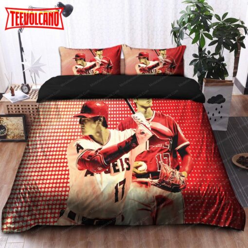 Japanese Shohei Ohtani Los Angeles Angels MLB 27 Bedding Sets