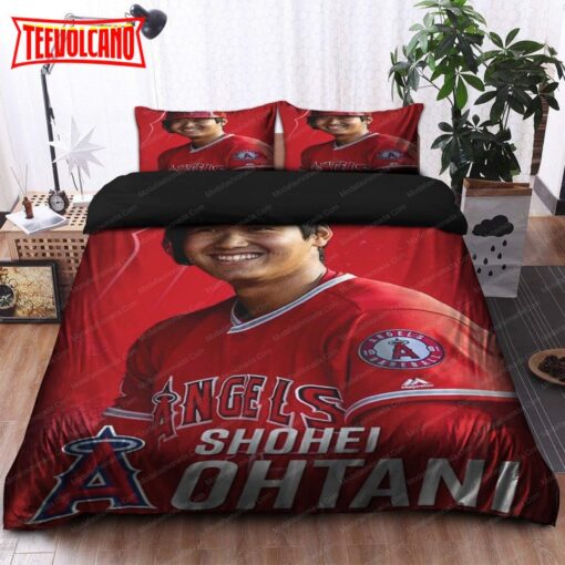 Japanese Shohei Ohtani Los Angeles Angels MLB 30 Bedding Sets