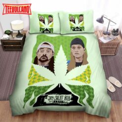 Jay And Silent Bob Reboot Maple Leaves Bed Sheets Duvet Cover Bedding Sets