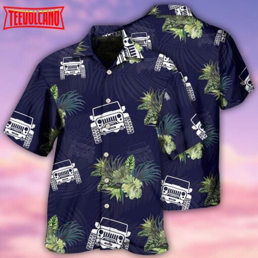 Jeep Lover Leaf Hawaiian Shirt