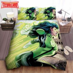 Jessica Cruz The Member Of Green Lantern Corps Bedding Sets