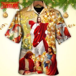 Jesus Is The Magic Of Christmas Hawaiian Shirt