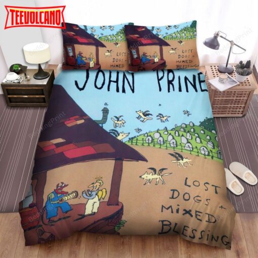 John Prine Lost Dogs Mixed Blessings Bedding Sets