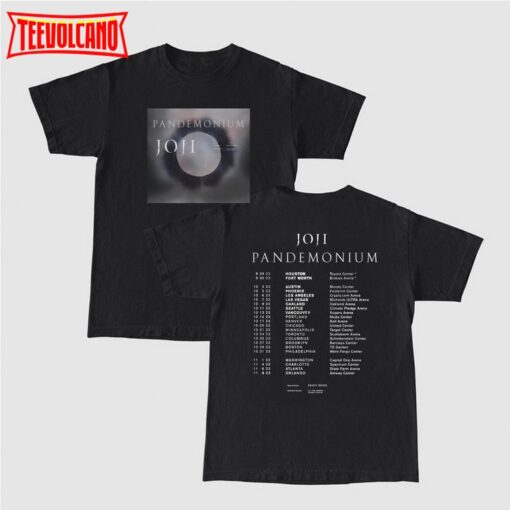 Joji Pandemonium Tour 2023 Double Side Shirt