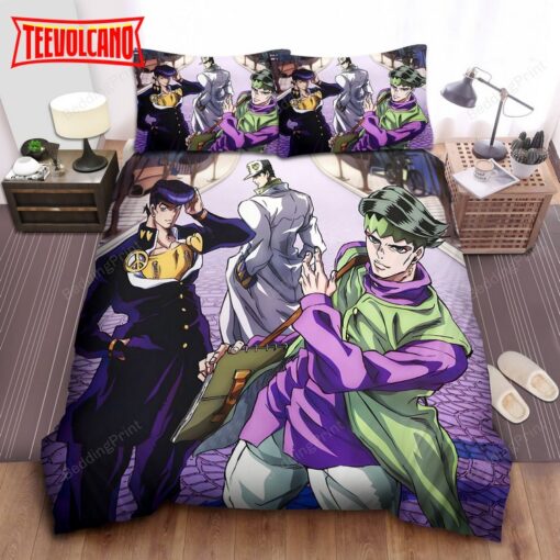 Jojo Bizarre Adventure Main Characters Duvet Cover Bedding Sets