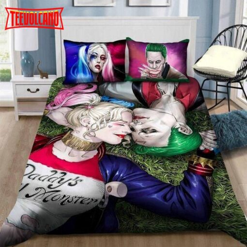 Joker And Harley Quinn Duvet Cover Bedding Sets