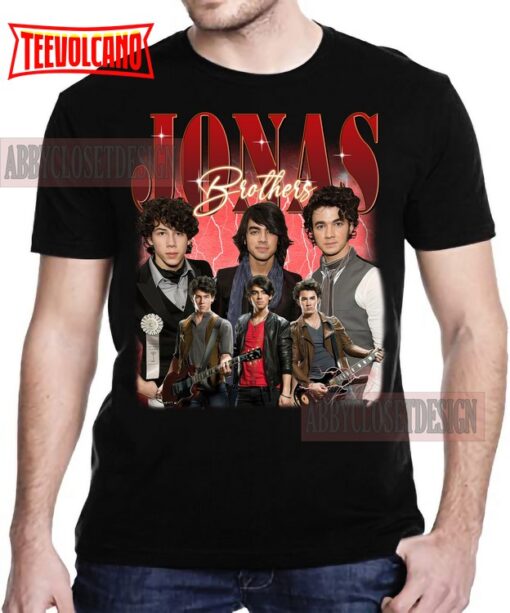 Jonas Brother Classic Retro Shirt – Jonas Brother 90s Vintage Graphic T-Shirt