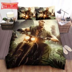 Jumanji Dr. Smolder Bravestone Played By Dwayne Johnson Poster Bedding Sets