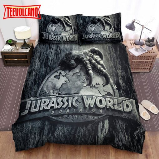 Jurassic World Dominion Movie Poster Ver 1 Duvet Cover Bedding Sets