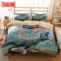 Jurassic World Fallen Kingdom Duvet Cover Bedding Sets V2