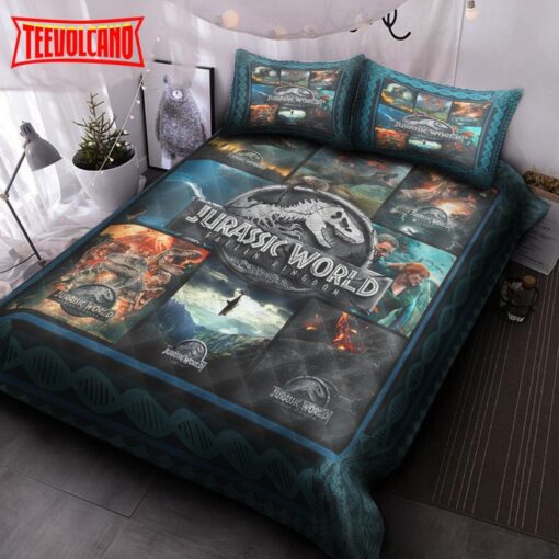 Jurassic World Fallen Kingdom Duvet Cover Bedding Sets V4