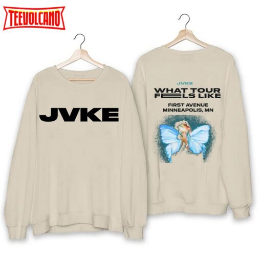 Jvke Tour What Tour Feels Like 2023 Double Side Shirt