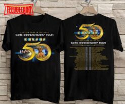 Kansas Band Tour 2023 Another Folk In The Road 50th Anniversary T-Shirt