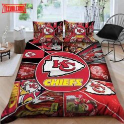 Kansas City Chiefs Duvet Cover Bedding Sets