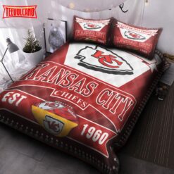 Kansas City Chiefs Duvet Cover Bedding Sets V11