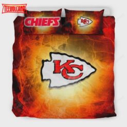 Kansas City Chiefs Duvet Cover Bedding Sets V12