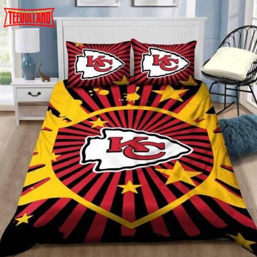 Kansas City Chiefs Duvet Cover Bedding Sets V5