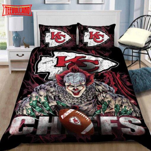 Kansas City Chiefs Duvet Cover Bedding Sets V6