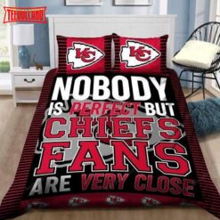 Kansas City Chiefs Duvet Cover Bedding Sets V8