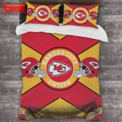 Kansas City Chiefs Duvet Cover Bedding Sets V9