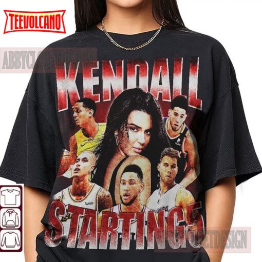 Kendall Starting Five Bootleg Shirt – Kendall Starting Five 90s Vintage T-Shirt