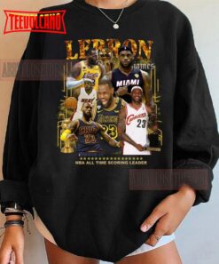 King James  90s Vintage Graphic T-Shirt – LeBron James Classic Retro Shirt