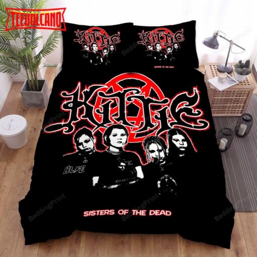 Kittie Band Sisters Of The Dead Bed Sheets Duvet Cover Bedding Sets