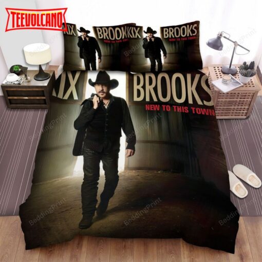 Kix Brooks Album New To This Town Bed Sheets Duvet Cover Bedding Sets