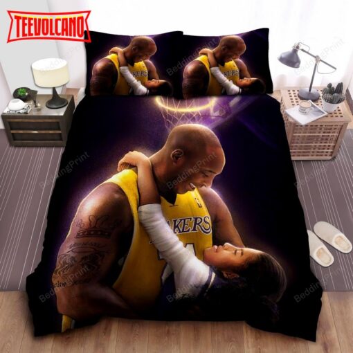 Kobe Bryant And Gianna Bryant Duvet Cover Bedding Sets