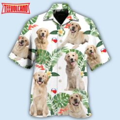 Labrador Retriever Dog Hawaiian Shirt