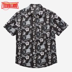 Las Vegas Raiders Americana Hawaiian Shirt