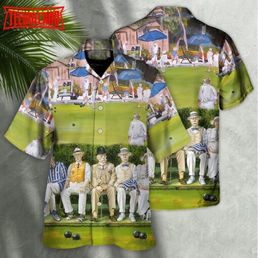 Lawn Bowling This Is My Family Hawaiian Shirt