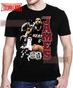 LeBron James Basketball 90s Vintage T-Shirt – King James Classic Retro Shirt