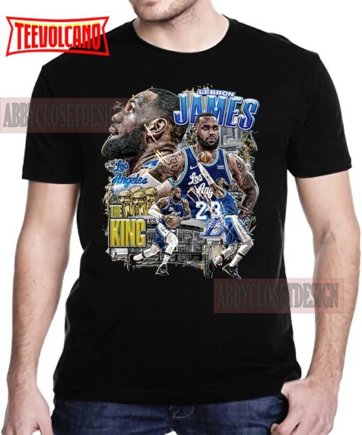 LeBron James Classic Retro Shirt – LeBron James 90s Vintage T-Shirt