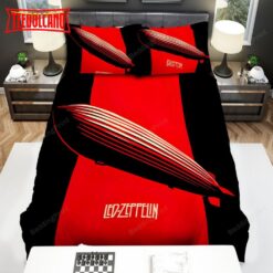 Led Zeppelin Blimp Bed Sheets Duvet Cover Bedding Sets