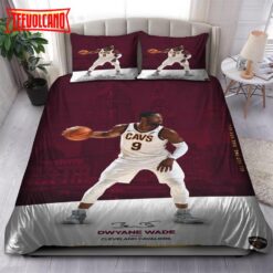 Legend Dwyane Wade Cleveland Cavaliers NBA 41 Bedding Sets