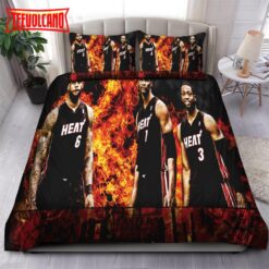 Legend Dwyane Wade Eastern Conference Finals Miami Heat NBA 31 Bedding Sets