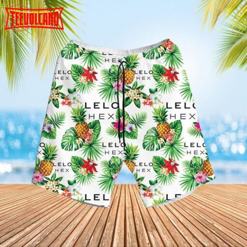 LELO HEX Condoms Hawaiian Shirt and Shorts