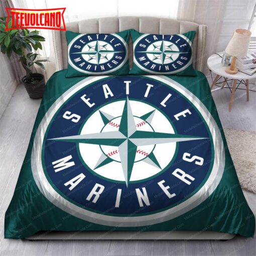 Logo Seattle Mariners MLB 159 Bedding Sets