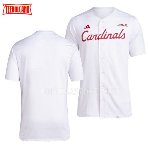 Louisville Cardinals College Baseball White Jersey