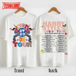 Love On Tour 2023 Shirt, Harry Tour 2023 Double Side T-shirt