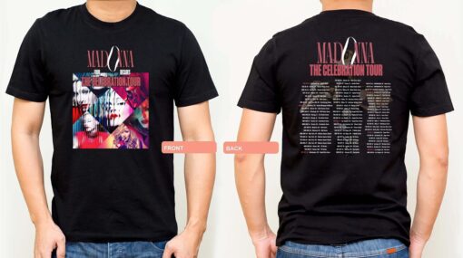 Madonna The Celebration Tour 2023 Four Decades Shirt