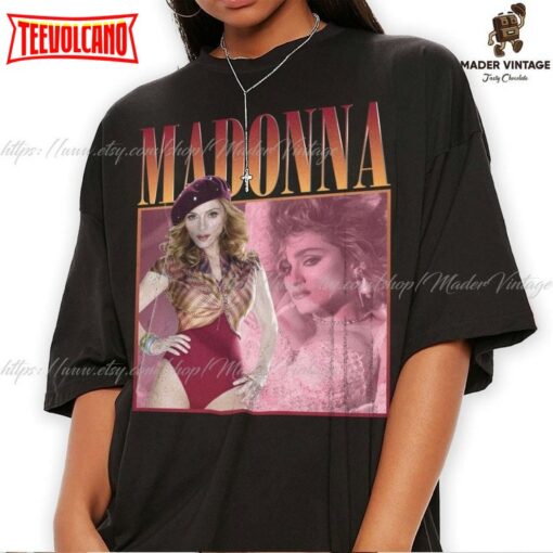 Madonna Vintage 90s 2023 Four Decades Tour Shirt