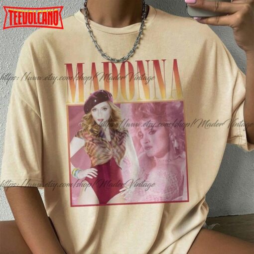 Madonna Vintage 90s 2023 Four Decades Tour Shirt