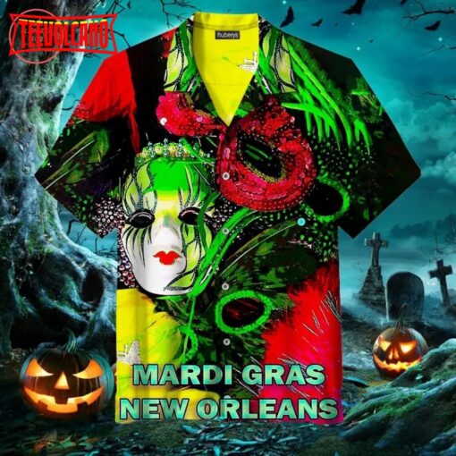 Mardi Gras New Orleans Hawaiian Shirts